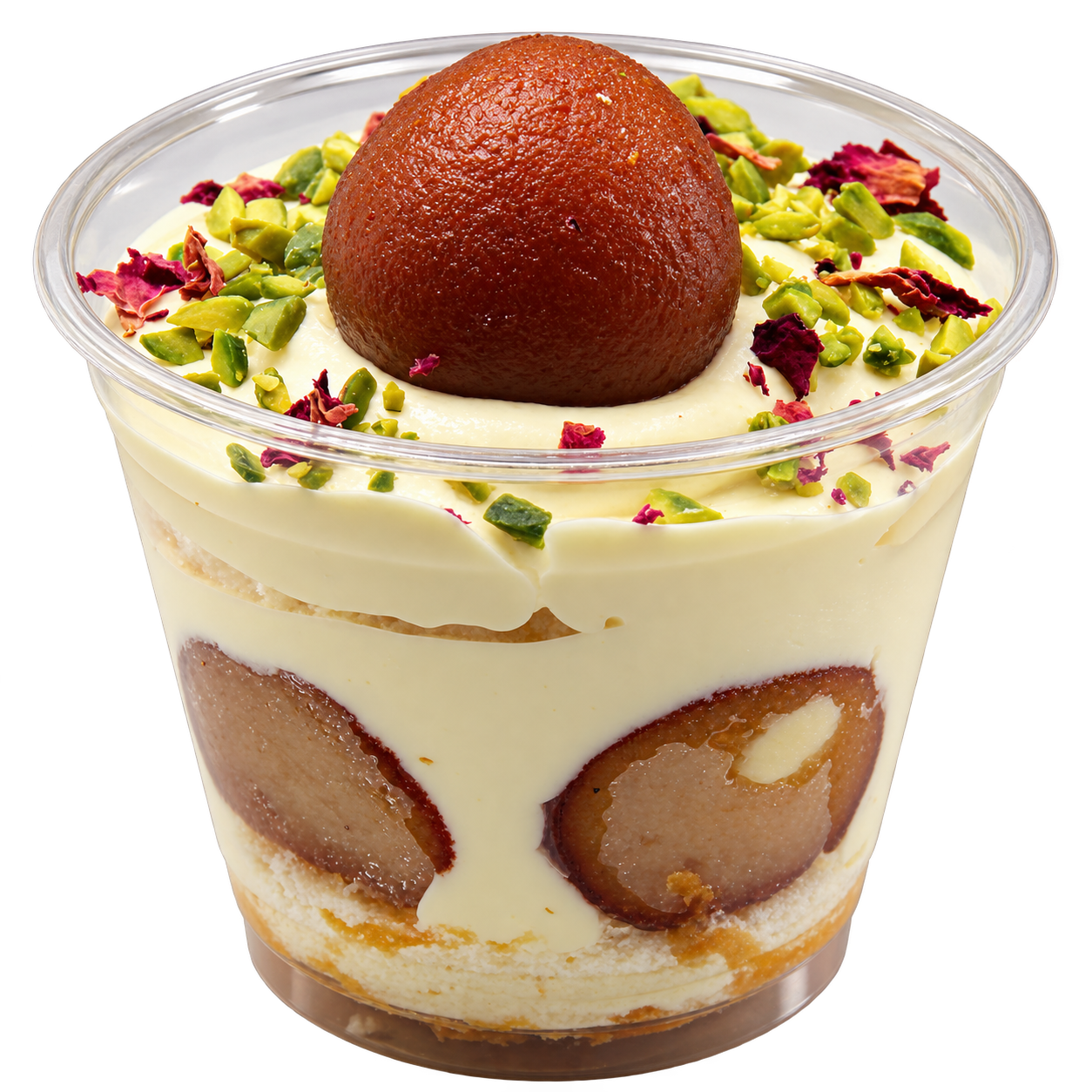 Gulab Jamun Cake Cup