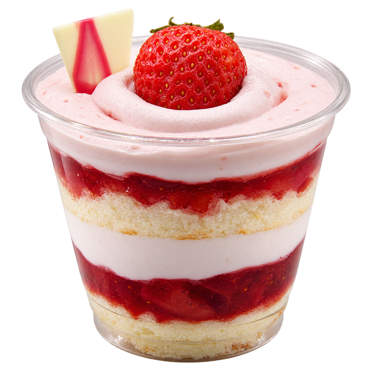 Strawberry Cake Cup